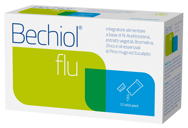 BECHIOL FLU 12 BUSTINE STICK PACK - Fontenova srl