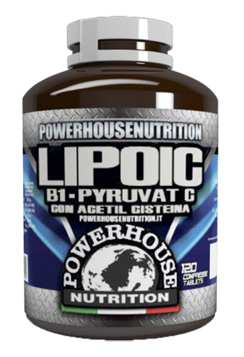 LIPOIC B1-PYRUVAT CON ACETIL CISTEINA 120 COMPRESSE - Fontenova srl