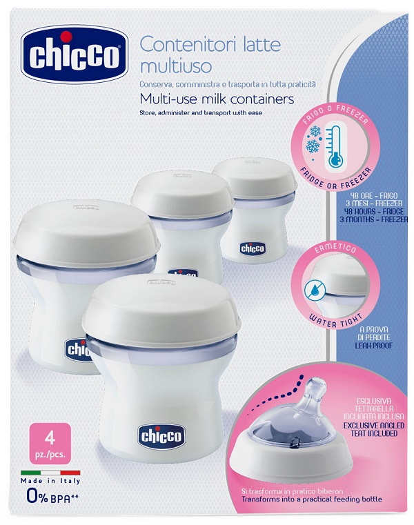 CHICCO CONTENITORE LATTE STEP UP NEW - Fontenova srl