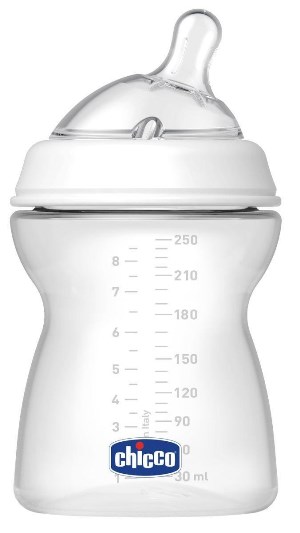 CHICCO BIBERON NATURAL FEEL 2 MESI+250 ML MEDIUM - Fontenova srl