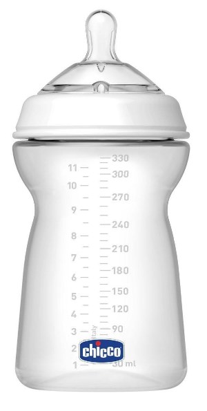 CHICCO BIBERON NATURAL FEEL 6 MESI+330 ML VELOCE - Fontenova srl