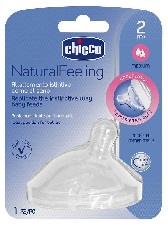 CHICCO TETTARELLA STEPUP NEW 2M+ FLUSSO MEDIO - Fontenova srl