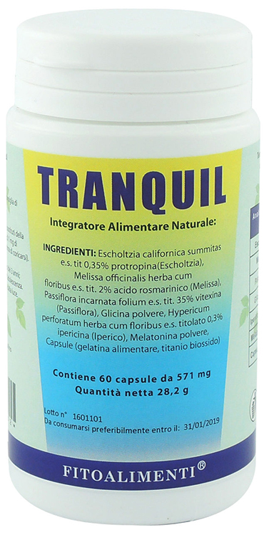 TRANQUIL 60 CAPSULE - Fontenova srl