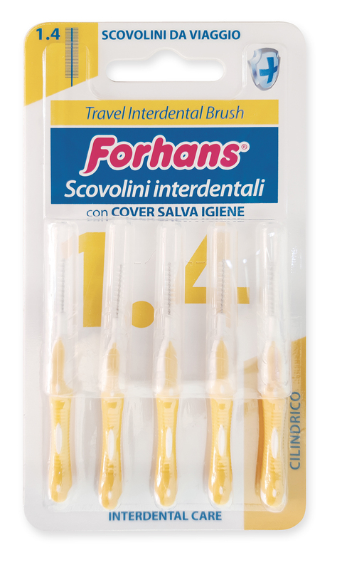 FORHANS TRAVEL INTERDENTAL BRUSH 1,4 - Fontenova srl