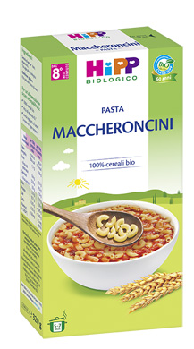 HIPP BIO PASTINA MACCHERONCINI 320 G - Fontenova srl