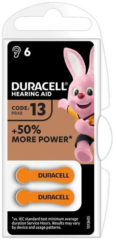 DURACELL EASY TAB 13 ARANCIO BATTERIA PER APPARECCHIO ACUSTICO - Fontenova srl