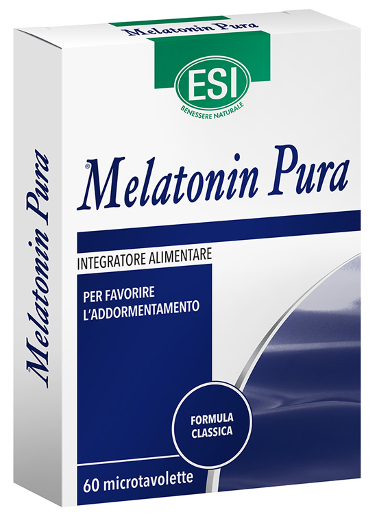 ESI MELATONIN PURA 60 MICROTAVOLETTE - Fontenova srl