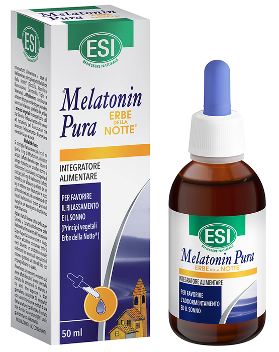 ESI MELATONIN PURA GOCCE ERBE NOTTE 50 ML - Fontenova srl