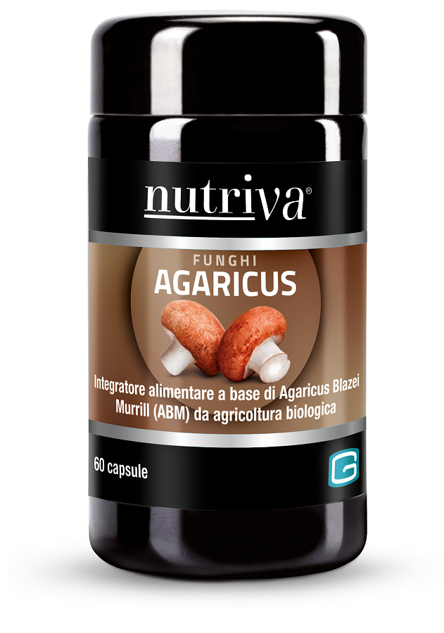 NUTRIVA AGARICUS BIO 60 CAPSULE VEGETALI - Fontenova srl