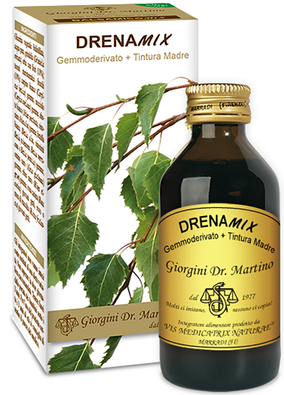 DRENAMIX GEMMODERIVATO + TINTURA MADRE SENZA ALCOOL 100 ML - Fontenova srl