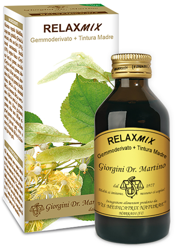 RELAXMIX GEMMODERVATO + TINTURA MADRE SENZA ALCCOL 100 ML - Fontenova srl