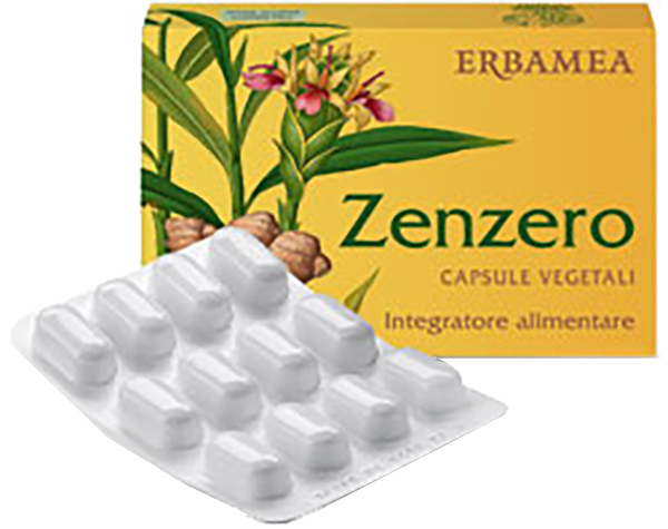 ERBAMEA ZENZERO 24 CAPSULE VEGETALI - Fontenova srl