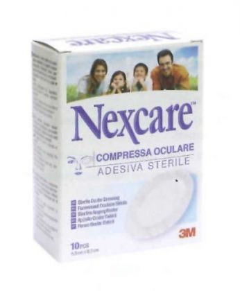 COMPRESSA OCULARE NEXCARE 10 PEZZI - Fontenova srl