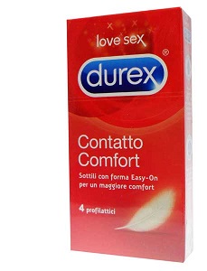 PROFILATTICO DUREX CONTATTO COMFORT 4 PEZZI - Fontenova srl