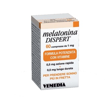 MELATONINA DISPERT 1MG DI MELATONINA 60 COMPRESSE - Fontenova srl