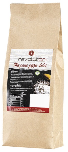 REVOLUTION MIX PANE PIZZA E IMPASTI LIEVITATI 1KG - Fontenova srl