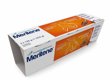 MERITENE CREMA CIOCCOLATO 3 VASETTI X 125 G - Fontenova srl