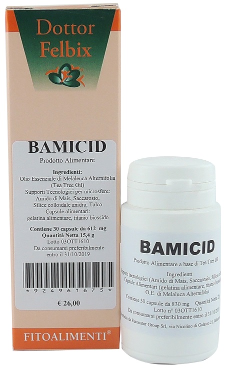 BAMICID 30 CAPSULE - Fontenova srl