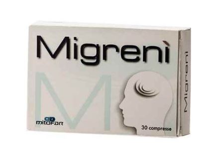 MIGRENI' 30 COMPRESSE 20 G - Fontenova srl