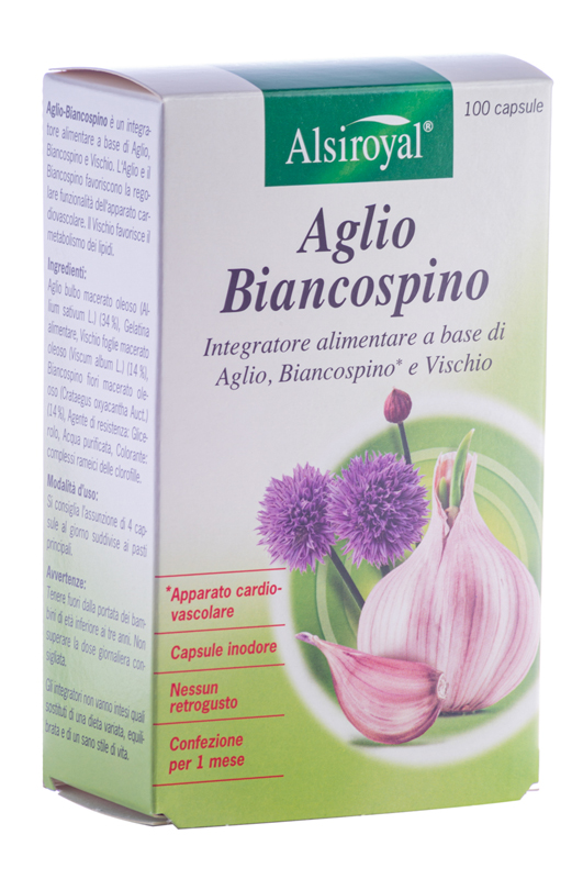 AGLIO BIANCOSPINO 100 CAPSULE - Fontenova srl