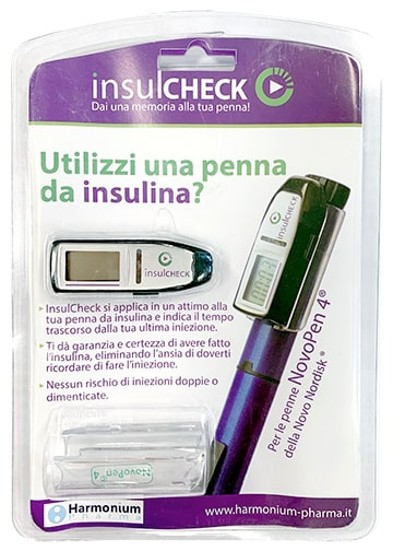 INSULCHECK NOVOPEN 4 TIMER PENNA INSULINA - Fontenova srl