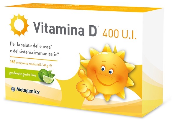 VITAMINA D 400 UI 168 COMPRESSE - Fontenova srl