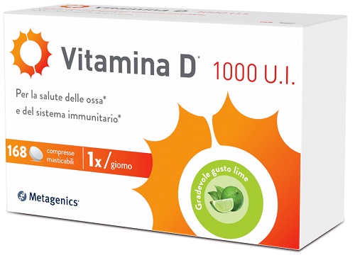 VITAMINA D 1000 UI 168 COMPRESSE MASTICABILI - Fontenova srl