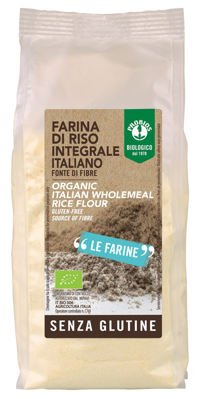 FARINA DI RISO INTEGRALE 375 G - Fontenova srl
