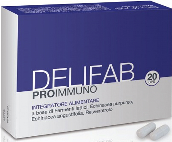 DELIFAB PROIMMUNO 20 CAPSULE - Fontenova srl