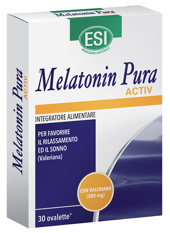 ESI MELATONIN PURA ACTIV 30 OVALETTE - Fontenova srl
