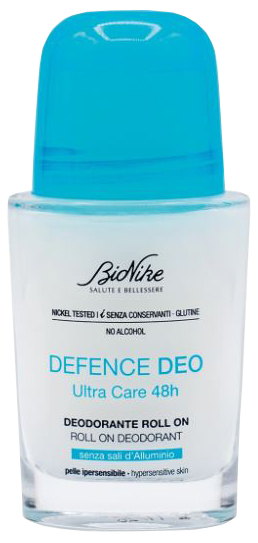 DEFENCE DEO ULTRA CARE ROLL-ON SENZA SALI D'ALLUMINIO 50 ML - Fontenova srl