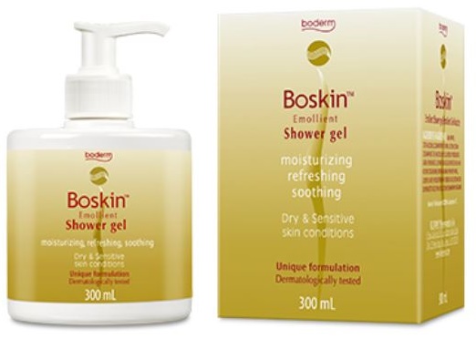 BOSKIN DOCCIA GEL EMOLLIENTE CUOIO CAPELLUTO E PELLE 300 ML - Fontenova srl