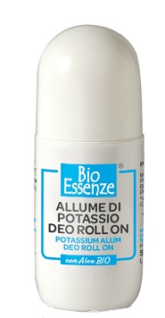 BIO ESSENZE ALLUME DI POTASSIO DEO ROLL ON 50 M - Fontenova srl