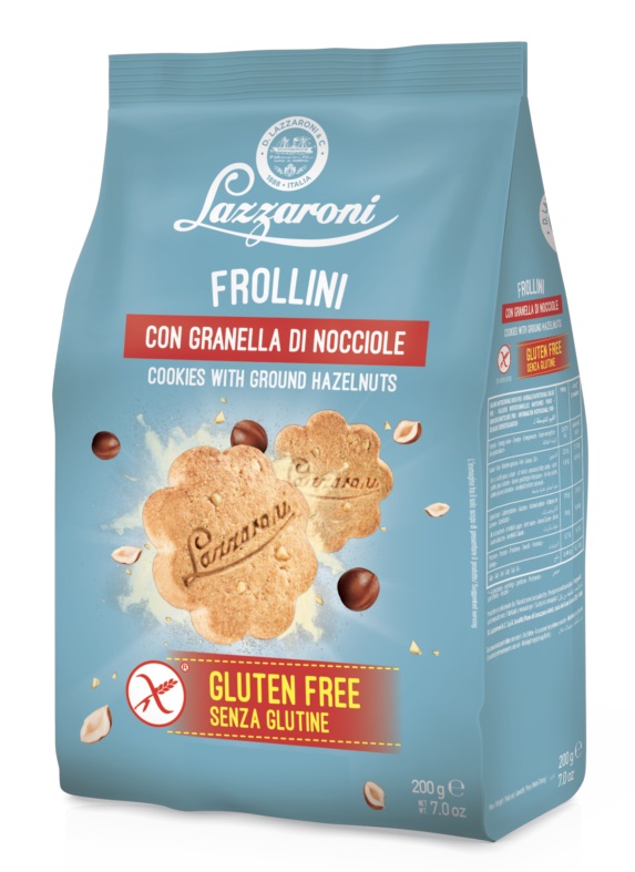 FROLLINI GRANELLA NOCCIOLA 200G - Fontenova srl
