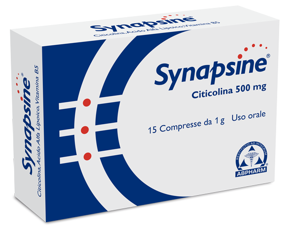 SYNAPSINE BLISTER 15 COMPRESSE ASTUCCIO 15 G - Fontenova srl