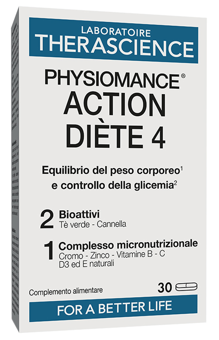 PHYSIOMANCE ACTION DIETE 4 30 COMPRESSE - Fontenova srl