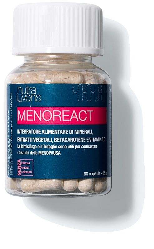 MIAMO NUTRAIUVENS MENOREACT 60CPS - Fontenova srl