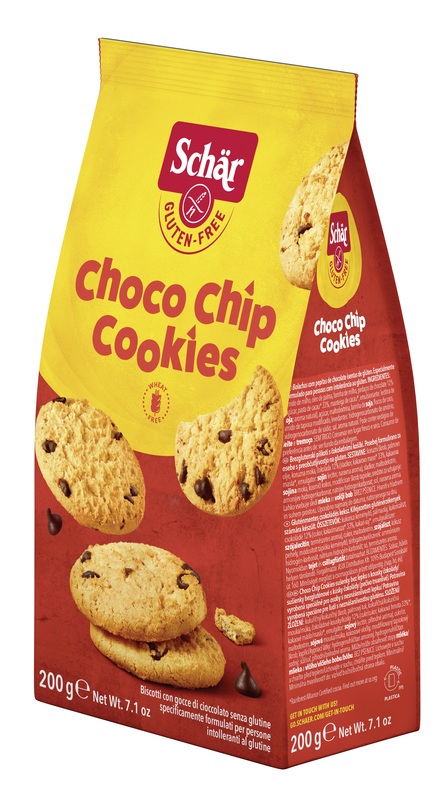 SCHAR CHOCO CHIP COOKIES 200 G - Fontenova srl