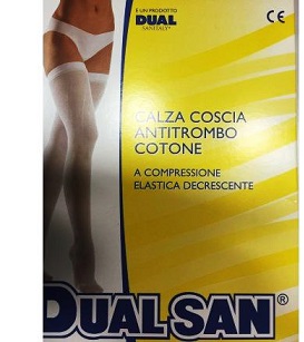 DUALSAN CALZA ANTITROMBO SENZA TASSELLO  3 - Fontenova srl