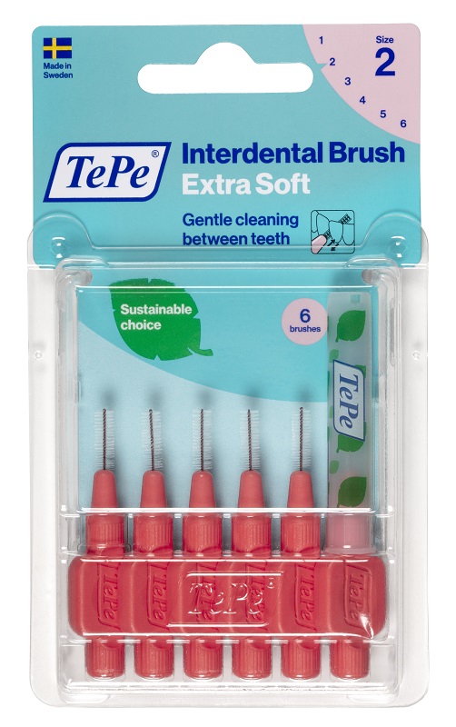 TEPE SCOVOLINO XSOFT ROSSO 0,5MM 6 PEZZI - Fontenova srl