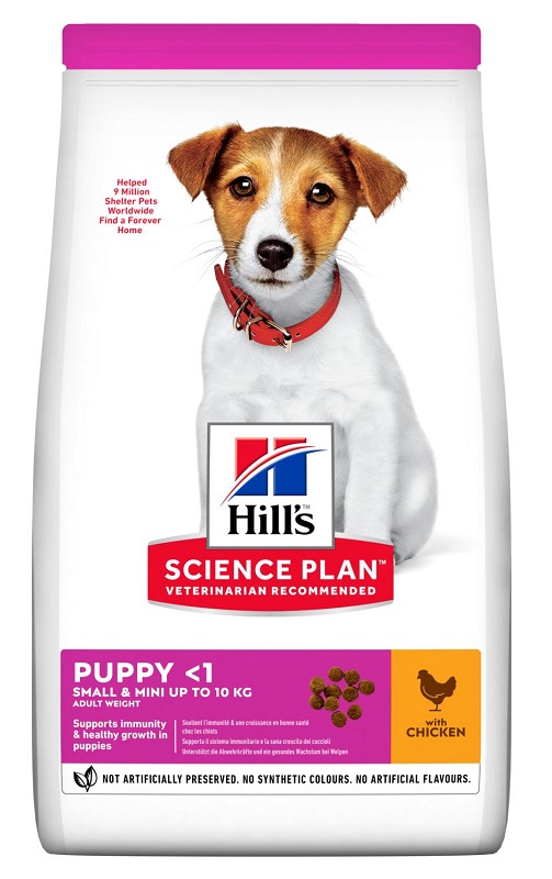 SCIENCE PLAN CANINE PUPPY SMALL&MINI CHICKEN 1,5 KG - Fontenova srl