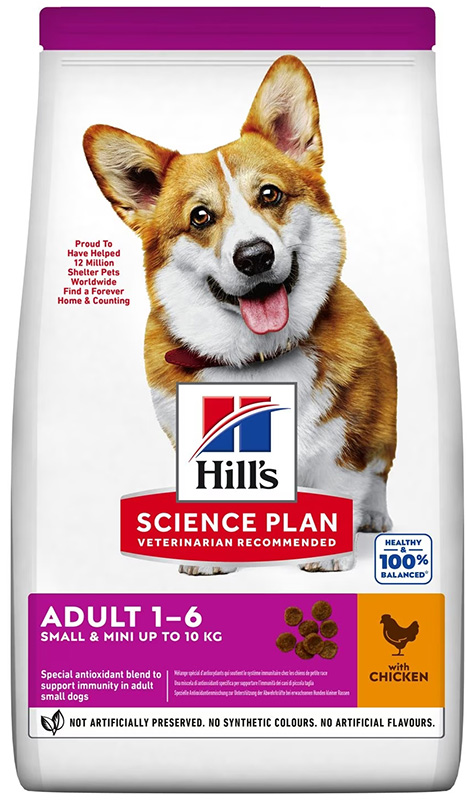SCIENCE PLAN CANINE ADULT SMALL&MINI CHICKEN 1,5 KG - Fontenova srl