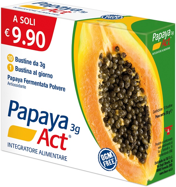 PAPAYA ACT 3G 10 BUSTINE - Fontenova srl
