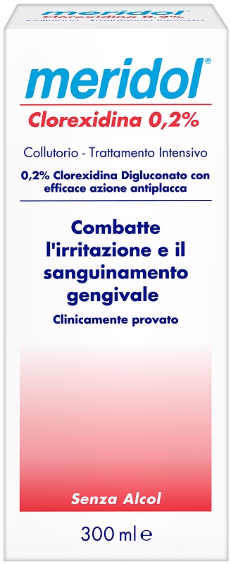 MERIDOL CLOREXIDINA 0,2% COLLUTORIO 300 ML - Fontenova srl