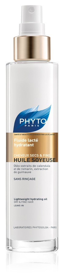 PHYTO PARIS HUILE SOYEUSE FLUIDO LATTESCENTE OLIO PER CAPELLI SECCHI E FINI 100 ML - Fontenova srl