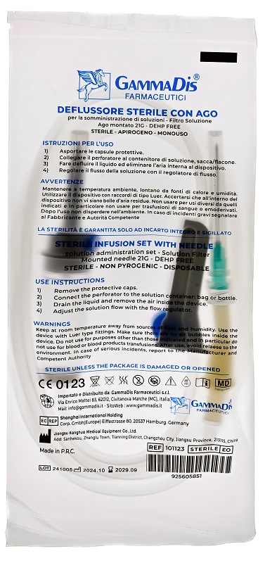 DEFLUSSORE CON AGO GAMMADIS - Fontenova srl