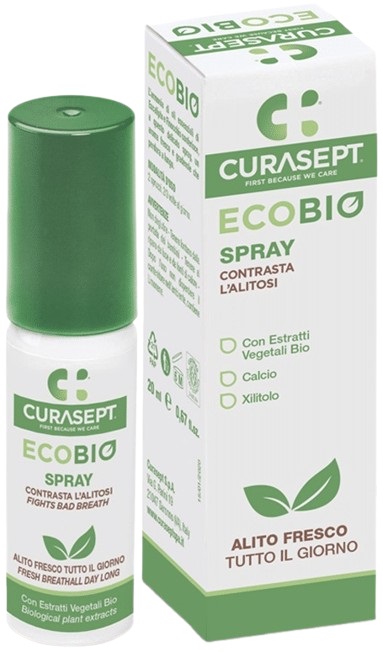 CURASEPT PHARMADENT ECOBIO SPRAY 20 ML - Fontenova srl