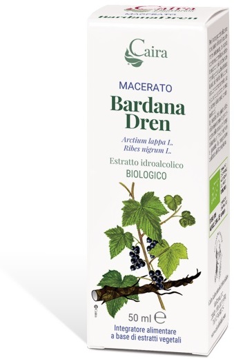 CAIRA BARDANADREN MACERATO IDROALCOLICO BIO GOCCE 50 ML - Fontenova srl