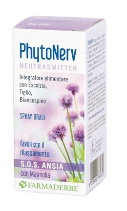 PHYTONERV SOS SPRAY ORALE 30 ML - Fontenova srl