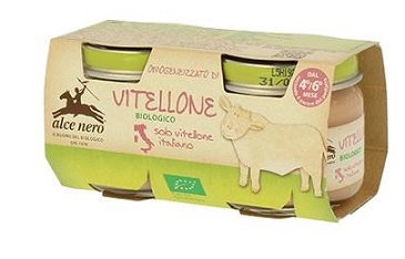 OMOGENEIZZATO DI VITELLONE BABY FOOD BIO 2 X 80 G - Fontenova srl